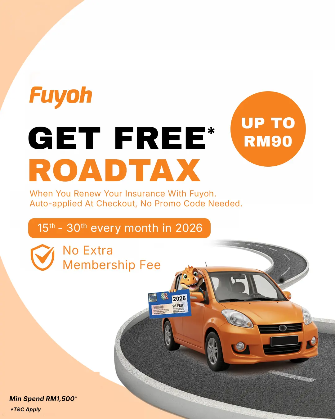Road Tax Banner